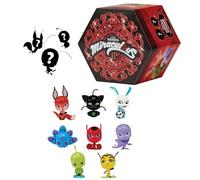 BANDAI Miraculous Ladybug And Cat Noir Surprise Box With Figurine | Kwami Toy Inside | Mystery Kwami Toys Collect Them All | Blind Box