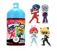 BANDAI - Miraculous Ladybug - Chibi Figures Color Change Surprise - Mini Miraculous Figure 10 cm - Colour Changing Figure - Random Model - Toy from 4 Years - P50461
