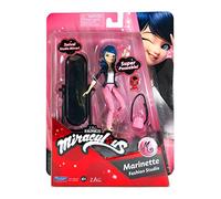 Miraculous Ladybug Small Marinette Doll | 12cm Doll With Accessories | Fashion Studio Toy Bandai Dolls Range