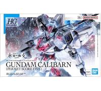 BANDAI- Mobile Suit Gundam: The Witch from Mercury - Gundam CALIBARN [PERMET Score Five] HG 1/144 Model Kit (Made in Japan), 2719381