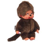 Bandai Monchhichi 84637 Original Plush Monkey from the 80s - Soft Plush 20 cm for Children and Adults - Children's Toy 2 Years and Above