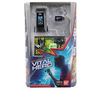 Bandai Namco - Digimon - Vital Hero Interactive Fitness Tracker/Digital Watch/Virtual Pet (Black)