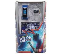 Bandai Namco - Digimon - Vital Hero Interactive Fitness Tracker/ Digital Watch/ Virtual Pet (Blue)