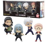 BANDAI Namco Jujutsu Kaisen Adverge Figure Box Set D (Satoru Gojo, Ryomen Sukuna, Suguru Geto, Mahito), Adverge Figure Box Set