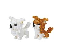 BANDAI Nanoblock Dog Breed Chihuahua Model | Nanoblocks Building Blocks Puzzles For Adults And Kids | Build Your Own Plastic Model Kits With Mini Bricks Make Great Gifts For Teens And Adults Age 12+