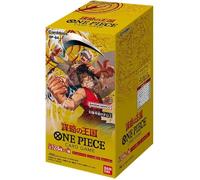 One piece Card Game Kingdom of Conspiracies OP-04 box Japanese yellow