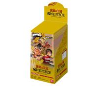 One piece Card Game Kingdom of Conspiracies OP-04 box Japanese yellow