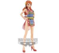 Bandai One Piece Nami Wanokuni Vol 7 The Grandline Lady Figure Golden Kids