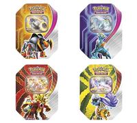 BANDAI PC50534 Pokemon TCG: Fall ex Tins, Multicolor, CREATE Your Deck and Challenge Your Friends in Epic Duels, Collectible for Anime Lovers, Spanish Version