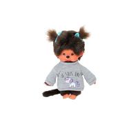Bandai Peluche Monchichi Fille Licorne 20cm, CPDO151