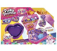 BANDAI Pinky Promise Diamond Palace Playset | Diamond Palace Playset Contains 2 Mini Playsets And 2 Exclusive Gemmy Friends | Combine Gems And Girls Jewellery For Customisable Wearable Fun