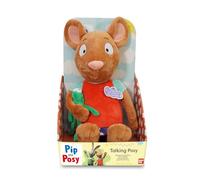 BANDAI Pip and Posy Talking Feature Plush Posy with Froggy - Large Talking Teddy - Soft Toy with Sounds - Big Cuddly Toy with TV Show Phrases