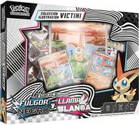 BANDAI - Pokemon TCG Scarlet & Purple Illustration Collection Box: Black Glow and White Flame - Collect and Play with Your Favorite Cards - PC10029