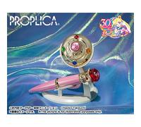 TAMASHII NATIONS - Sailor Moon - Fancy Dress Brooch and Pen Set - Brilliant Color Edition, Bandai Spirits Proplica, Polyvinyl Chloride Acrylonitrile Butadiene Styrene, Polychloride, Polyvinyl Chloride