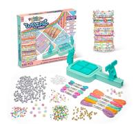 BANDAI Rainbow Loom WrapIt - Friendship Bracelet Kit - Pack of 648-20 DIY Macrame Projects, Beads, Colorful Threads - Creative Gift - Kids Toy 8+ - CD0164