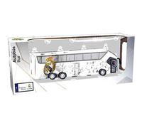 Bandai Real Madrid Cf Retrofriction With Side Doors Opening 1:50 Scale Bus