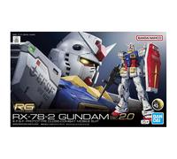 Bandai RX-78-2 Gundam Ver 2.0 Real Grade 1:144 Scale Model Kit Gunpla