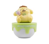 Bandai Sanrio Hello Kitty and Friends 50th Anniversary Capsule - 8cm Collectible Pompompurin Figure With Display Box, Cute Gifts, Hello Kitty Collectibles, and Anime Gifts for Girls