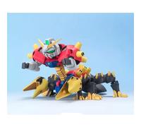 BANDAI SD Gundam BB Warrior 245 Devil Gundam Color Coded Plastic Model, Yellow