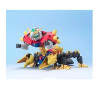 BANDAI SD Gundam BB Warrior 245 Devil Gundam Color Coded Plastic Model, Yellow