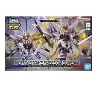 SD Gundam Cross Silhouette SDCS Mobile Suit Gundam SEED FREEDOM Mighty Strike Freedom Gundam Color Coded Plastic Model