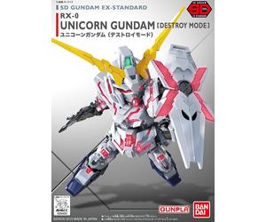 Bandai SDEX Standard #5 RX-0 Unicorn Gundam (Destroy Mode) Plastic Model Kit