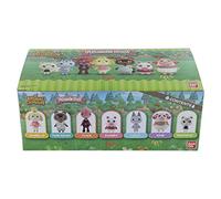 Bandai Shokugan - Animal Crossing: New Horizons Villager Flocked Doll Collection Figure 7pc Gift Set