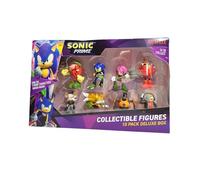 BANDAI Sonic Prime Collectable Figures 10 Pack Set 1 | 12 6.5cm Models Based on Netflix TV Show | Toys Make Great Gaming Merchandise for Adults and Kids