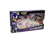 BANDAI Sonic Prime Collectable Figures 12 Pack Set 1 | 12 6.5cm Sonic The Hedgehog Models Based On The Sonic Prime Netflix TV Show | Sonic Toys Make Great Gaming Merchandise For Adults And Kids