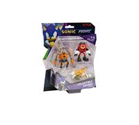 BANDAI Sonic Prime Collectable Figures 3 Pack Set 1 | 3 6.5cm Sonic The Hedgehog Models Based On The Sonic Prime Netflix TV Show | Sonic Toys Make Great Gaming Merchandise For Adults And Kids