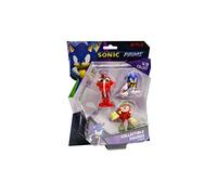 Sonic Prime Collectable Figures 3 Pack Set 4 | 3 6.5cm Sonic Toys Make Great Gaming Merchandise For Adults And Kids, assorted model