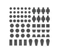 BANDAI SPIRITS(バンダイ スピリッツ) 30MM Customized Material (Decoration Part 1, Gray)