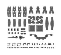 Bandai Spirits 1.2 inches (30 mm) Optional Parts Set 19 (Multi Shield) 1/144 Scale Color-Coded Plastic Model