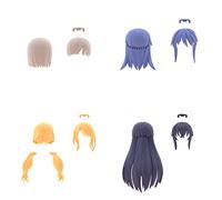 BANDAI SPIRITS 30MS - Option Hair Style Parts Vol.8 All 4 Types - Model Kit