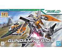 BANDAI SPIRITS Gundam - HG 1/144 00 GN-003 Gundam Kyrios - Model Kit, Blue and Silver