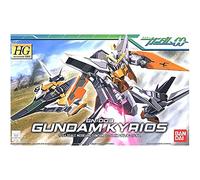 BANDAI SPIRITS Gundam - HG 1/144 00 GN-003 Gundam Kyrios - Model Kit, Blue and Silver