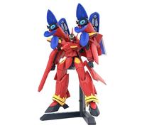 BANDAI SPIRITS HG Model Kit VF-19 Kai Fire Valkyrie (Macross 7) Sound Booster 1/100 Color-coded