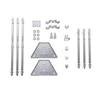 HG Mobile Suit Gundam, Witch of Mercury Weapon Display Base, 1/144 Scale, Color-Coded Plastic Model, GRAY