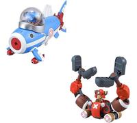 Bandai Spirits One Piece Chopper Robot No. 3 & 5 (Chopper Submarine & Chopper Crane) Color Coded Plastic Model