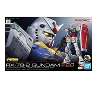 Bandai Spirits RG 1/144 #40 RX-78-2 Gundam Ver.2.0 Plastic Model Kit (5067155)