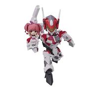 BANDAI SPIRITS TAMASHII NATIONS - Macross Delta - VF-31C Siegfried (Mirage Farina Genus) with Makina Nakajima, Tiny Session Action Figure
