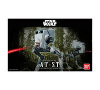 Revell 01202 AT-ST Bandai (Click System) 1:48 Scale Unbuilt, Pre-coloured, Click-Together (Non-Glue), Plastic Model Kit