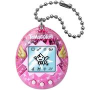 TAMAGOTCHI Original Angel Dress Shell Virtual Pet | Bandai Retro Digital Pet - 90s Gifts for Adults, Boys and Girls, Cyber Pet with chain - Collectible Toys