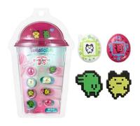 Bandai - Tamagotchi Character Original Pink & White Tamagotchi & Clover Nail Art Parts 4 pcs x 2