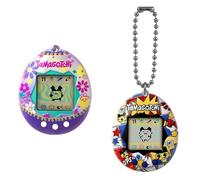 Bandai Tamagotchi Original Paradise Shell | Tamagotchi Original Cyber Pet 90s Adults And Kids & CHI Original Bandai Tamagotchi Comic Strip Shell with Chain