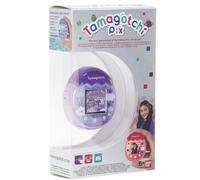 Tamagotchi Bandai PIX - Sky Purple - 42910 Virtual Electronic Pet with Color Screen, Touch Buttons Games and Camera