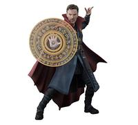 Bandai Tamashii Nations S.H. Figuarts Marvel Doctor Strange and The Burning Flame Action Figure, multicolor, BAN15179