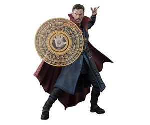 Bandai Tamashii Nations S.H. Figuarts Marvel Doctor Strange and The Burning Flame Action Figure, multicolor, BAN15179