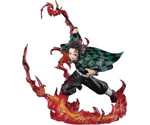 Bandai Tamashii Nations Tamashi - Demon Slayer - Tanjiro Kamado Total Concentration Breathing, Spirits FiguartsZERO, Multicolor, 61513-8