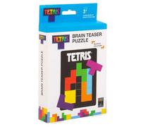Tetris Tetrimino Shapes 3D Brain Teaser Puzzle. Includes 7 Wooden Tetrimino Pieces & Flat Wooden Puzzle Board. Officially Licensed Tetris Merchandise. Classic Gameboy Retro Games Puzzle..